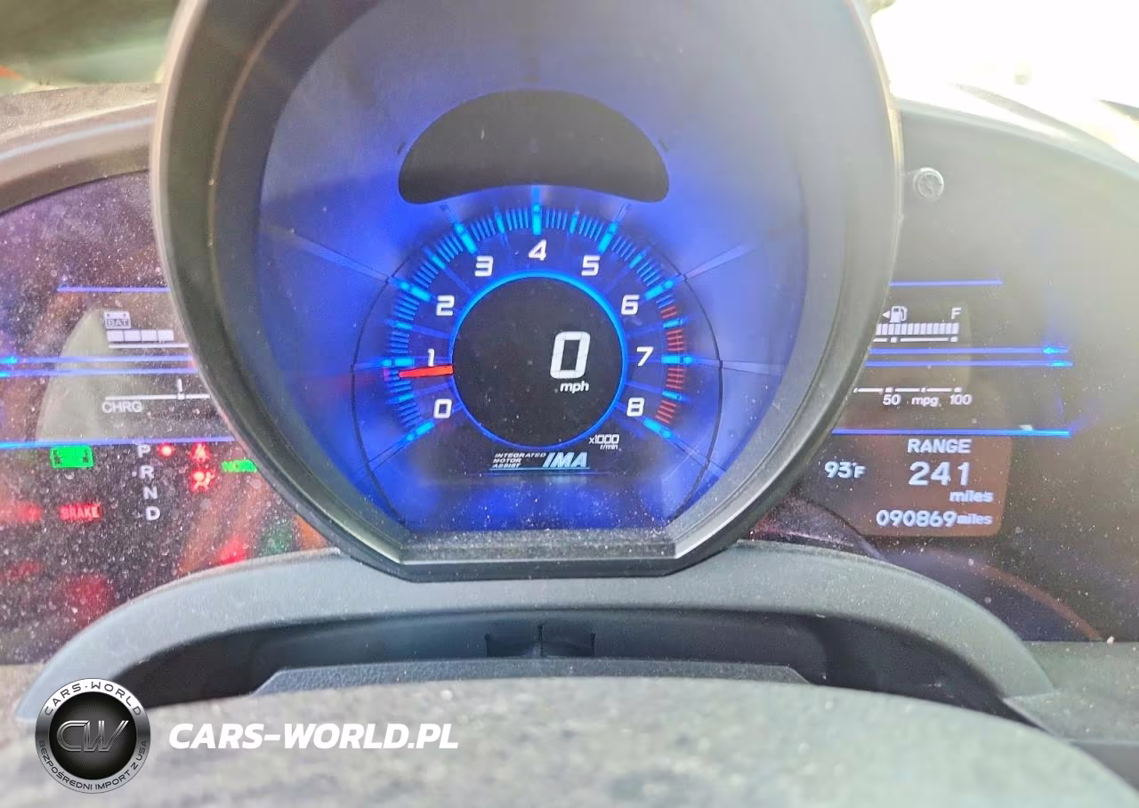 2014 Honda Cr-Z Ex VIN:JHMZF1D66ES000766 - 9