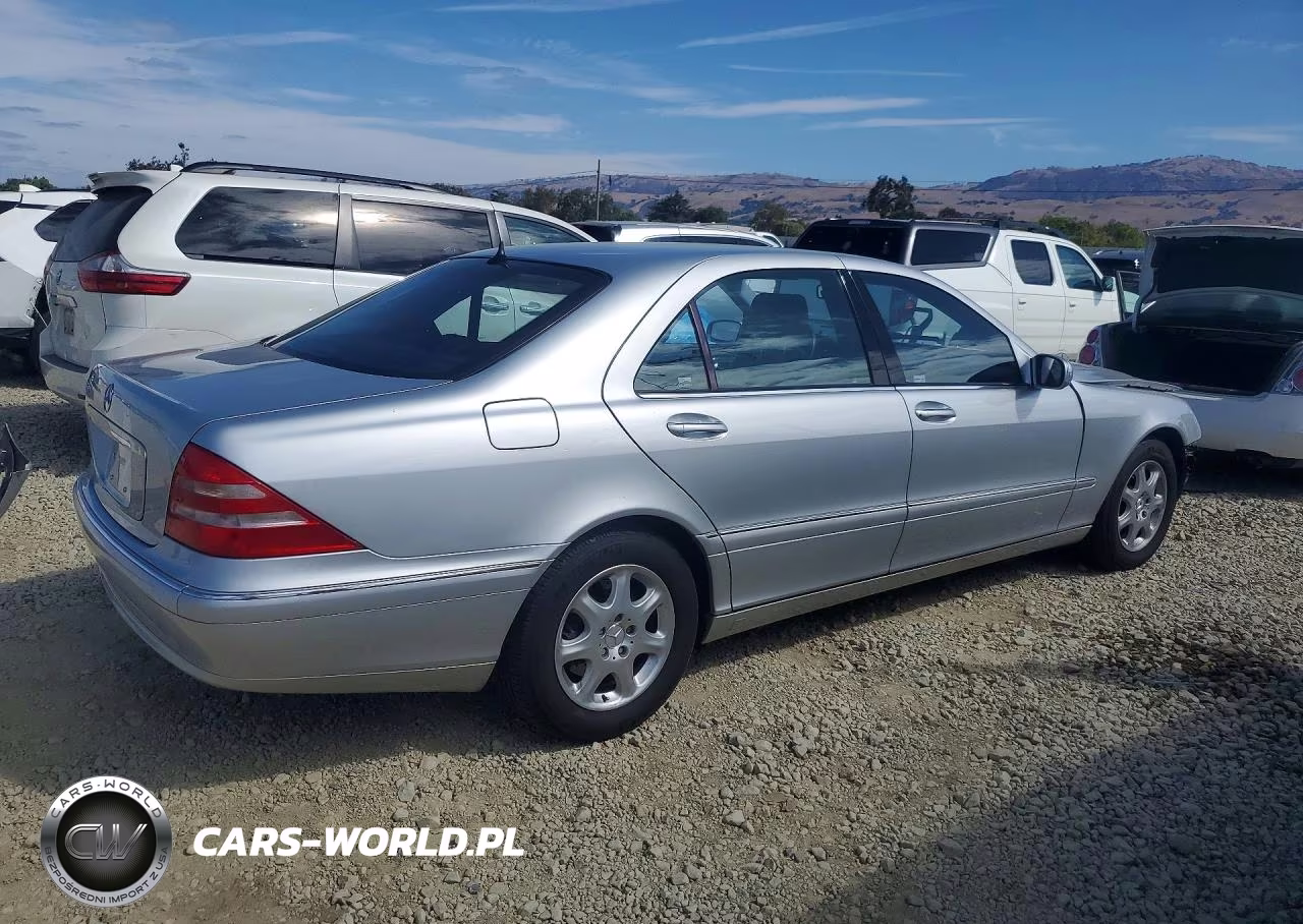 2002 Mercedes-Benz S 500 VIN:WDBNG75J92A229171 - 3