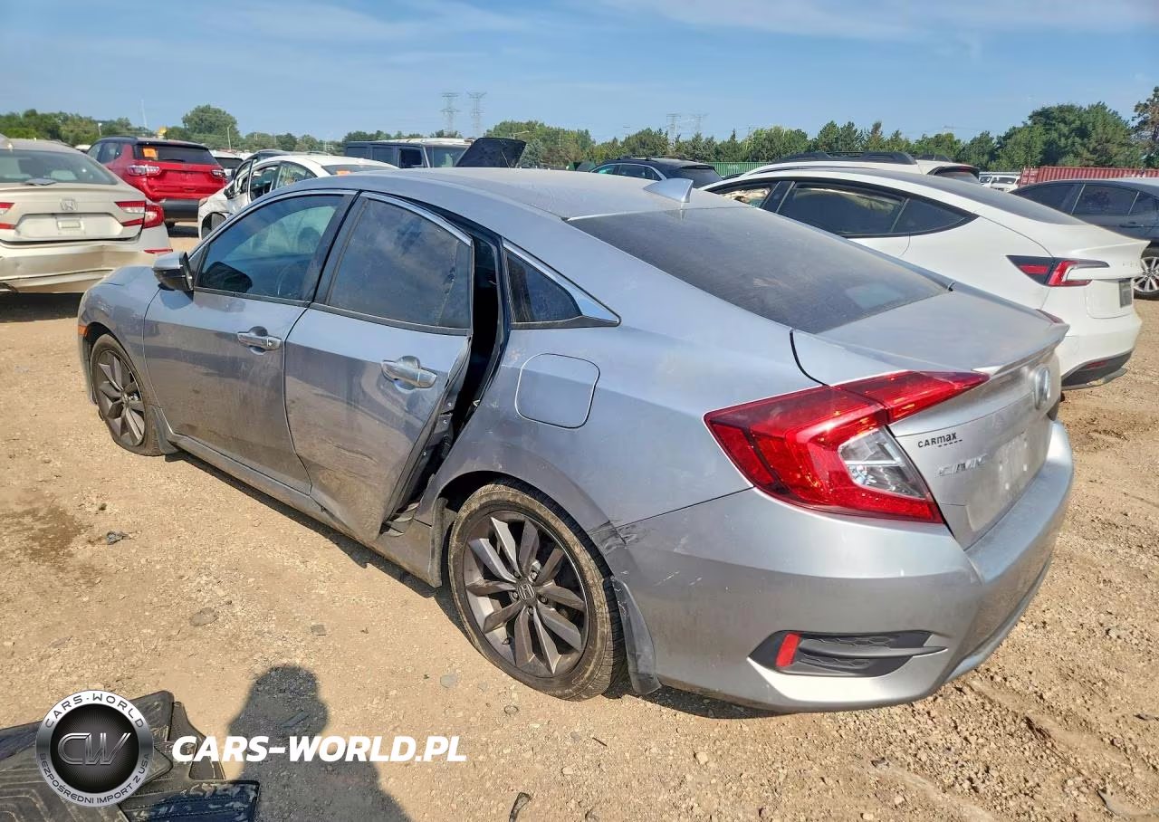 2019 Honda Civic Ex VIN:19XFC1F34KE005317 - 2