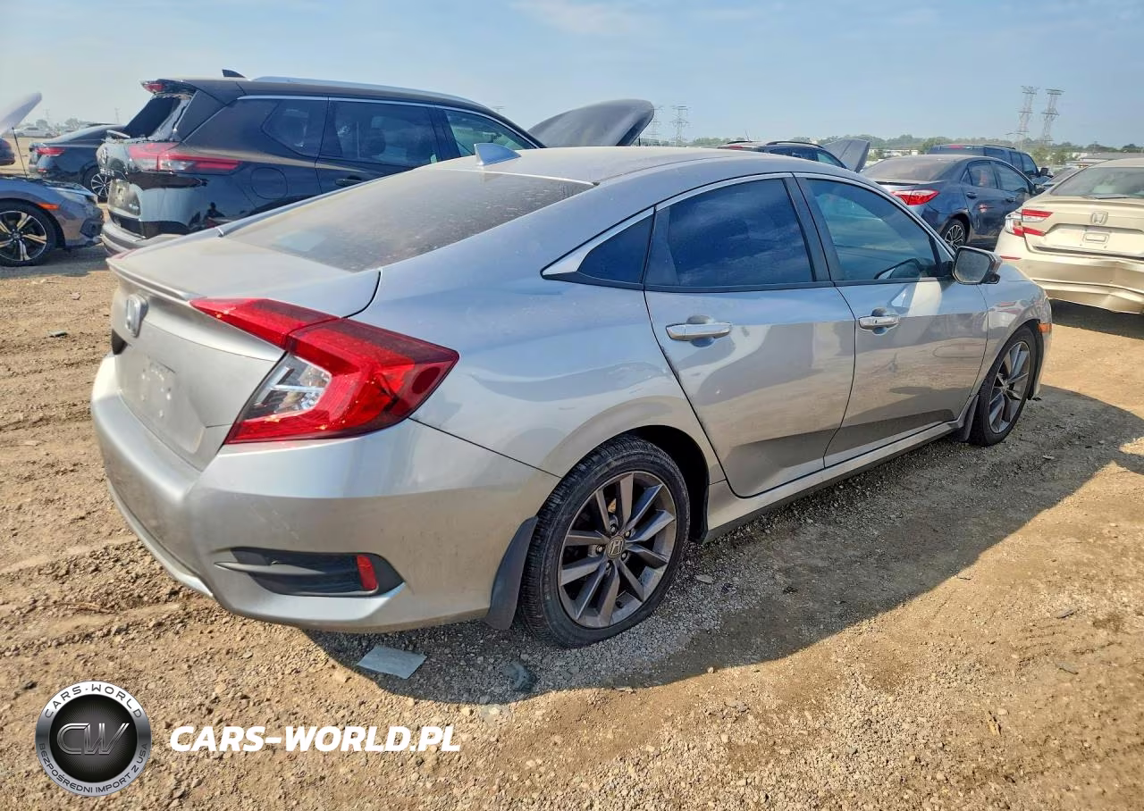 2019 Honda Civic Ex VIN:19XFC1F34KE005317 - 3