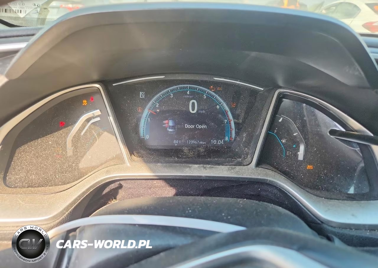 2019 Honda Civic Ex VIN:19XFC1F34KE005317 - 9