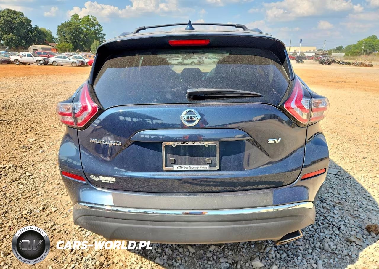 2017 Nissan Murano Sv VIN:5N1AZ2MGXHN114806 - 6