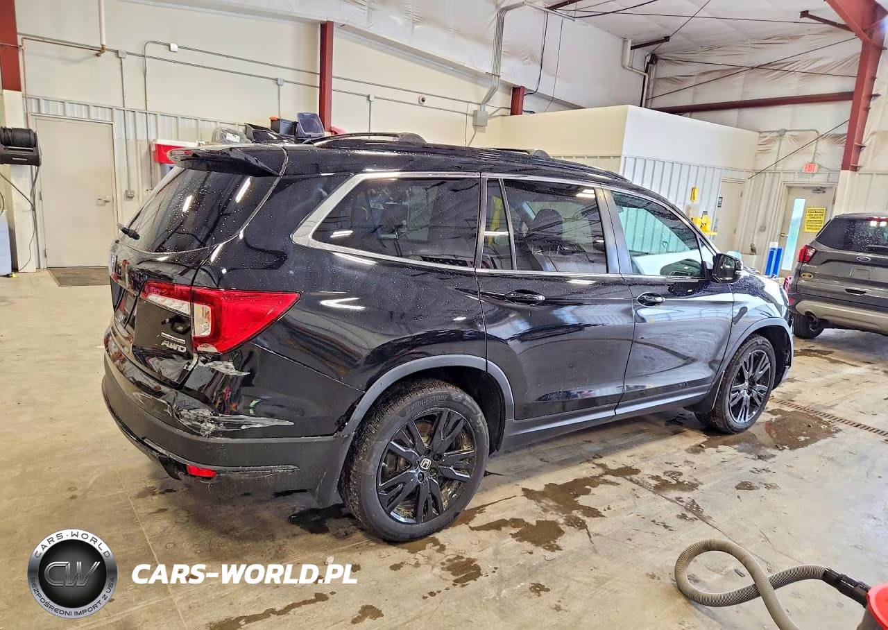 2021 Honda Pilot Ex VIN:5FNYF6H24MB016820 - 3