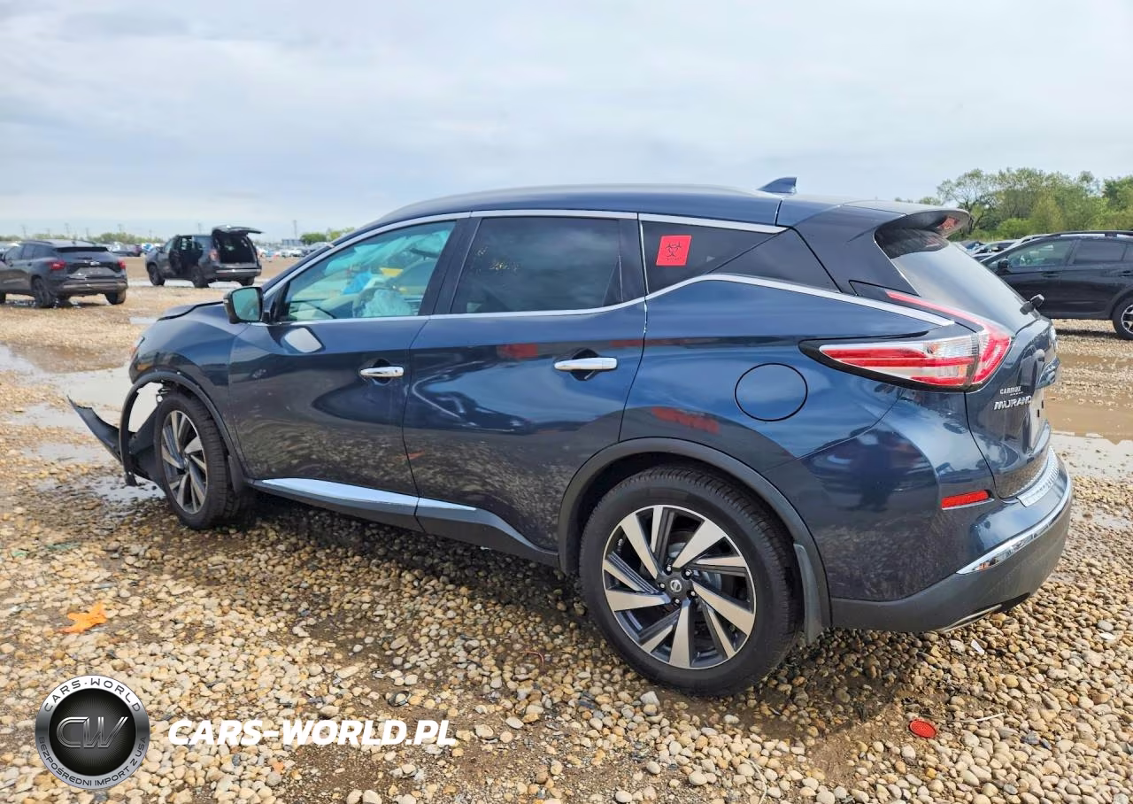2017 Nissan Murano Platinum VIN:5N1AZ2MH3HN172510 - 2
