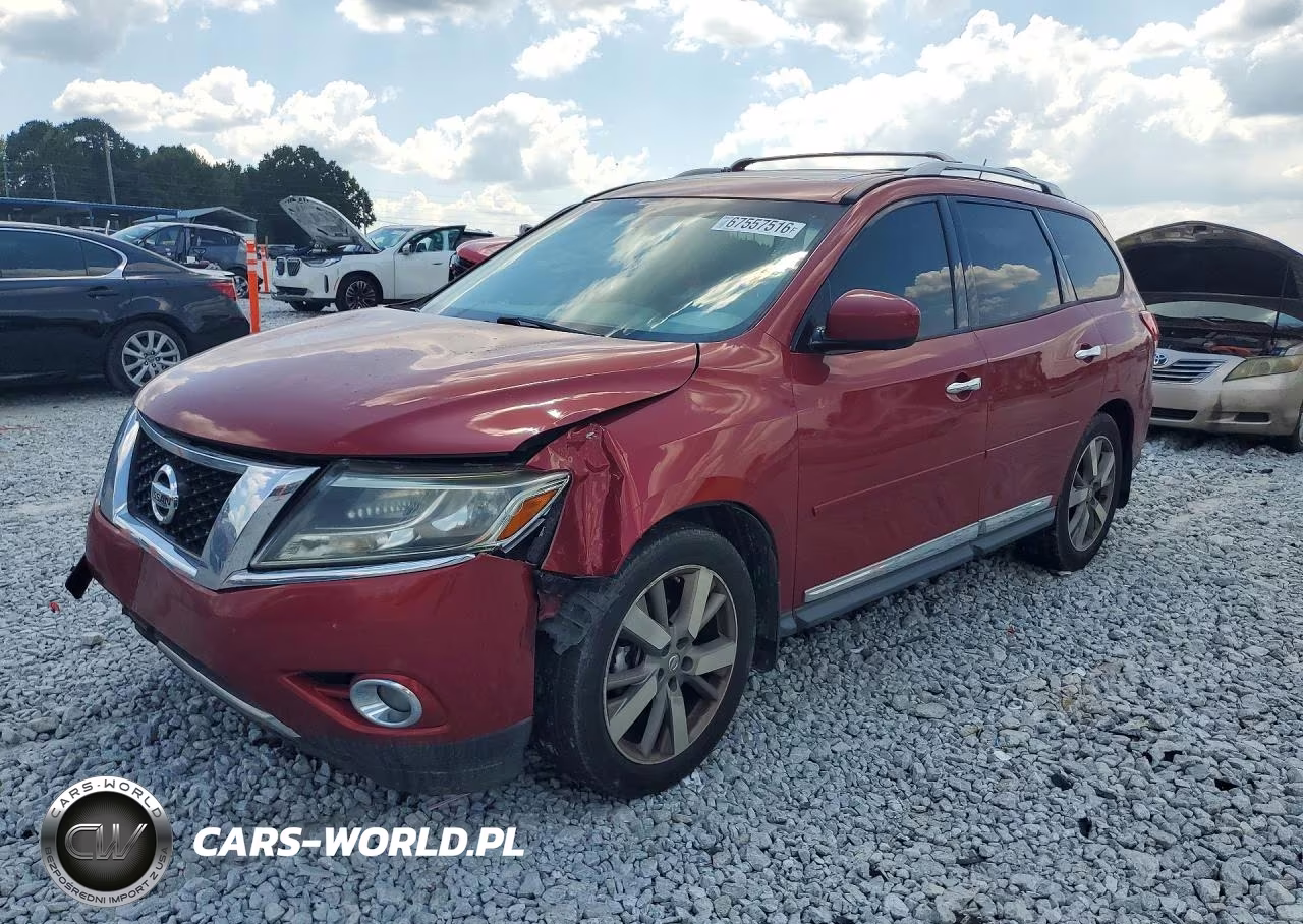 2015 Nissan Pathfinder S VIN:5N1AR2MM0FC675319 - 1