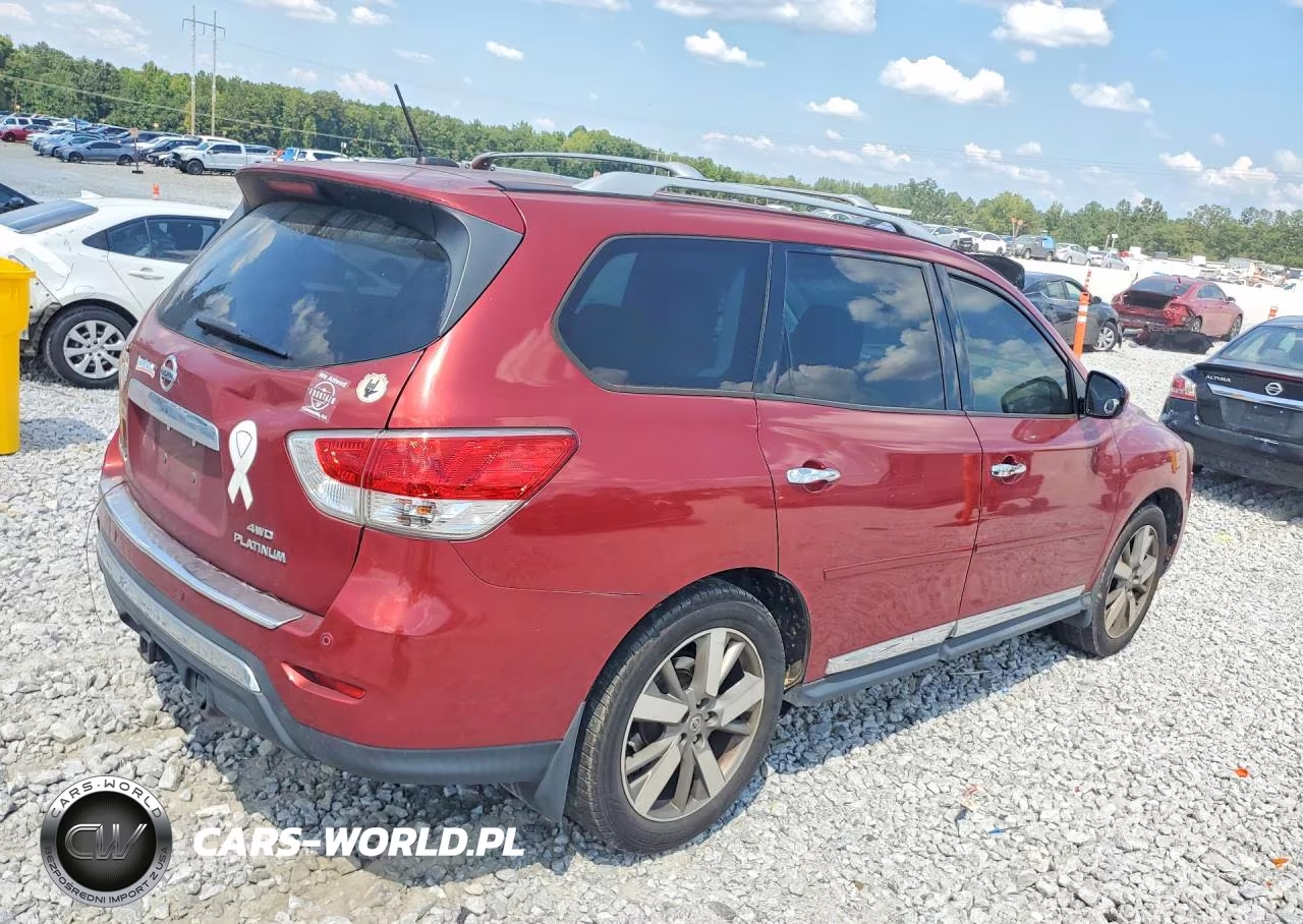 2015 Nissan Pathfinder S VIN:5N1AR2MM0FC675319 - 3