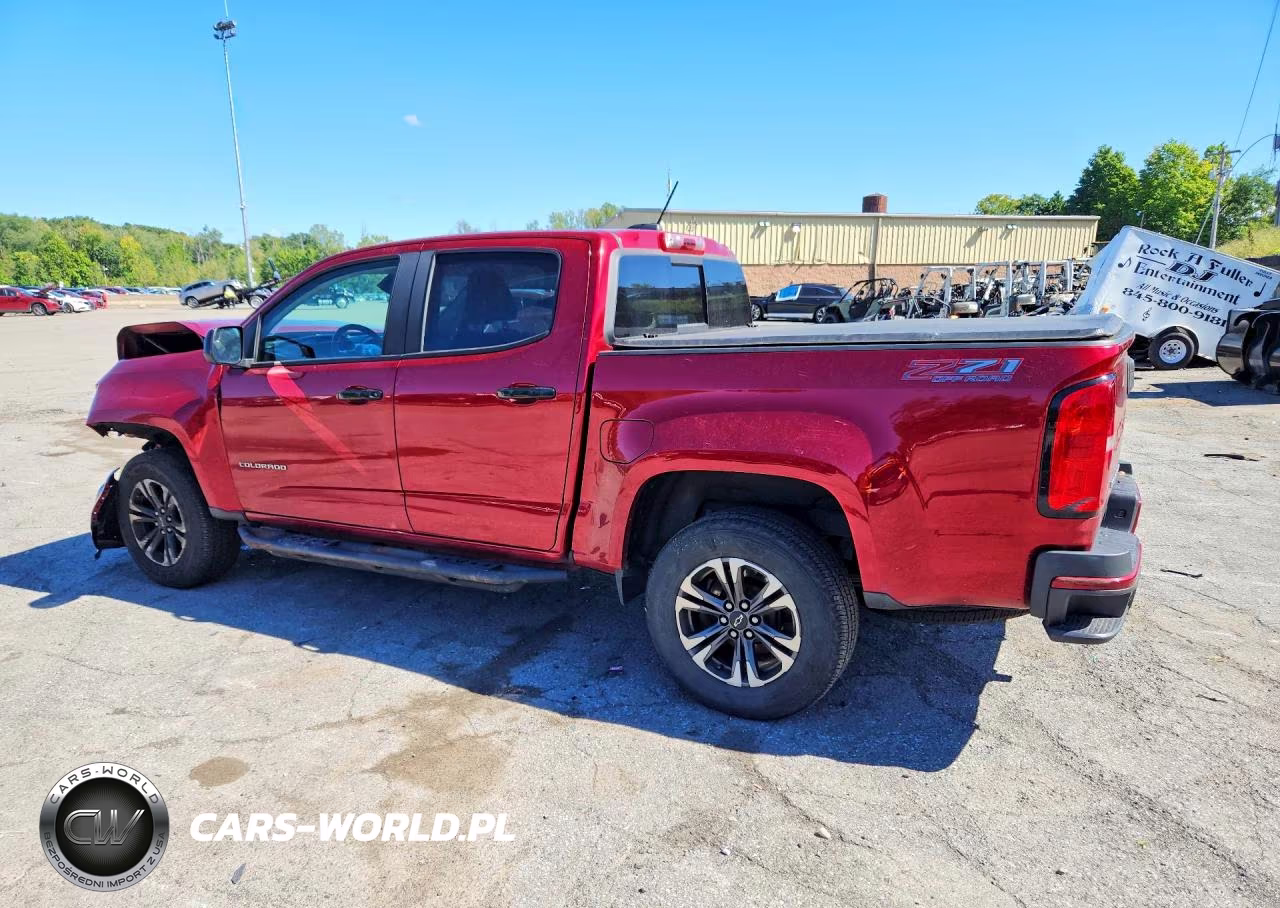 2021 Chevrolet Colorado Z71 VIN:1GCGTDEN5M1154978 - 2