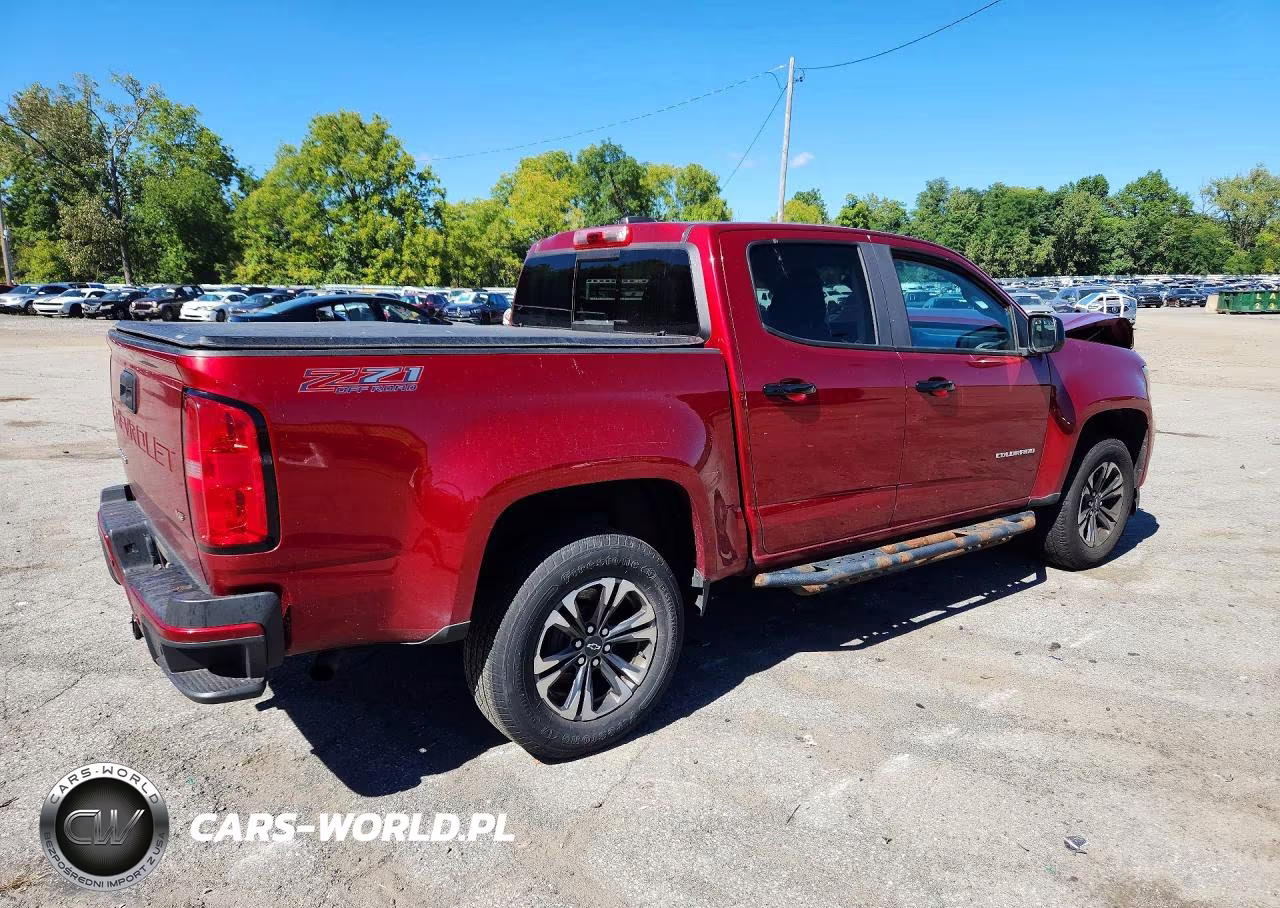 2021 Chevrolet Colorado Z71 VIN:1GCGTDEN5M1154978 - 3