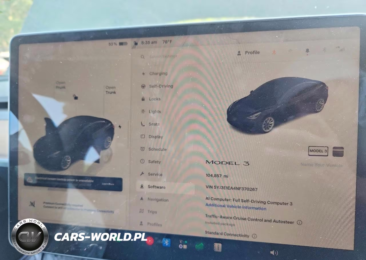 2022 Tesla Model 3 VIN:5YJ3E1EA4NF370267 - 9