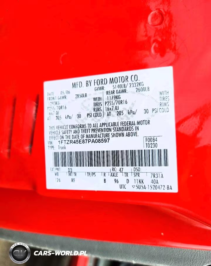 2007 Ford Ranger Super Cab VIN:1FTZR45E87PA08597 - 12