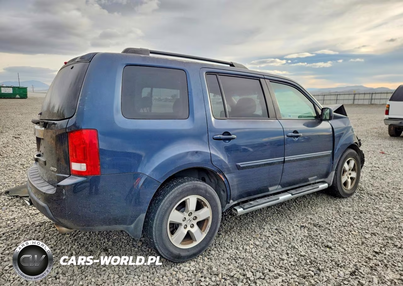 2010 Honda Pilot Exl VIN:5FNYF4H69AB030201 - 3