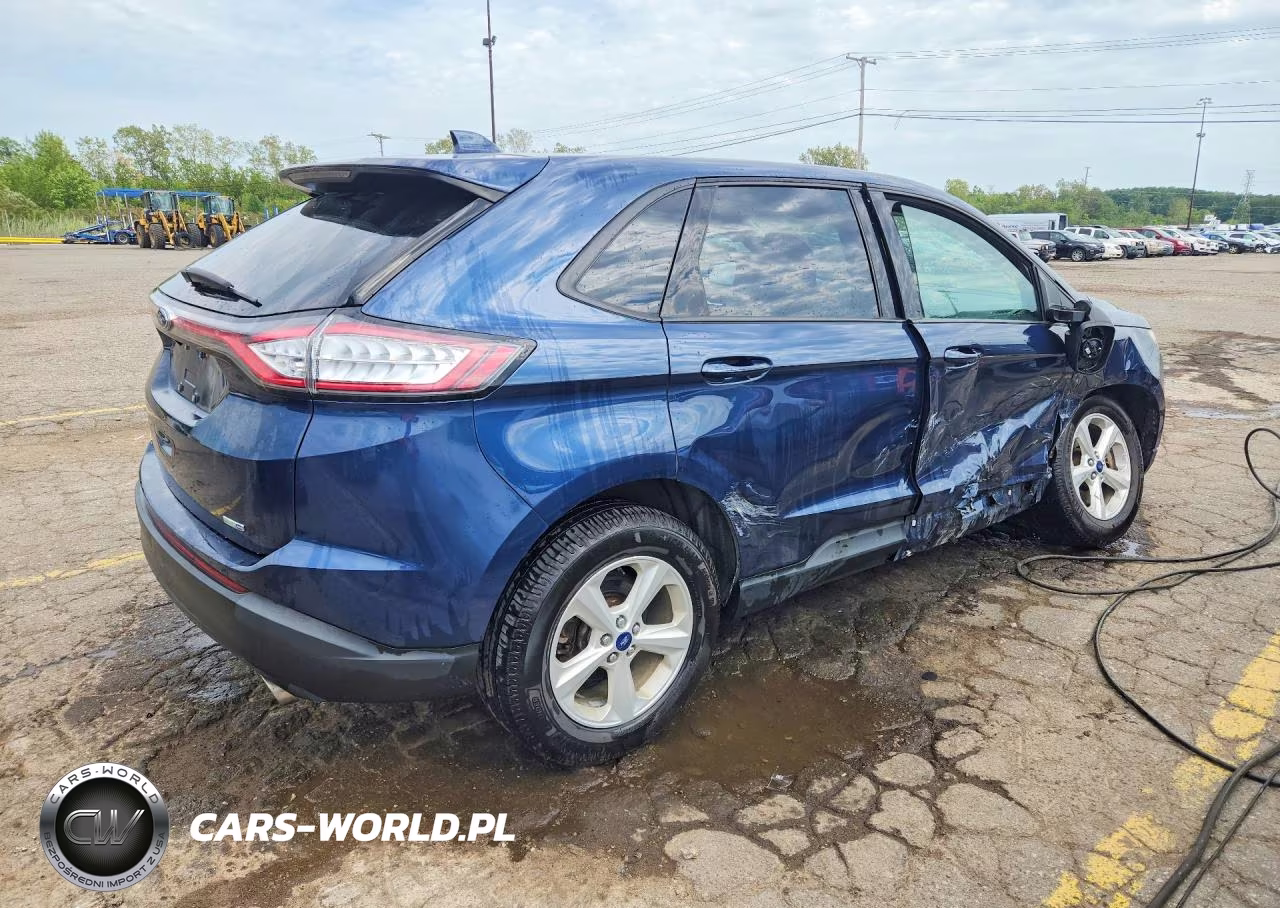 2017 Ford Edge Se VIN:2FMPK4G98HBC48569 - 3