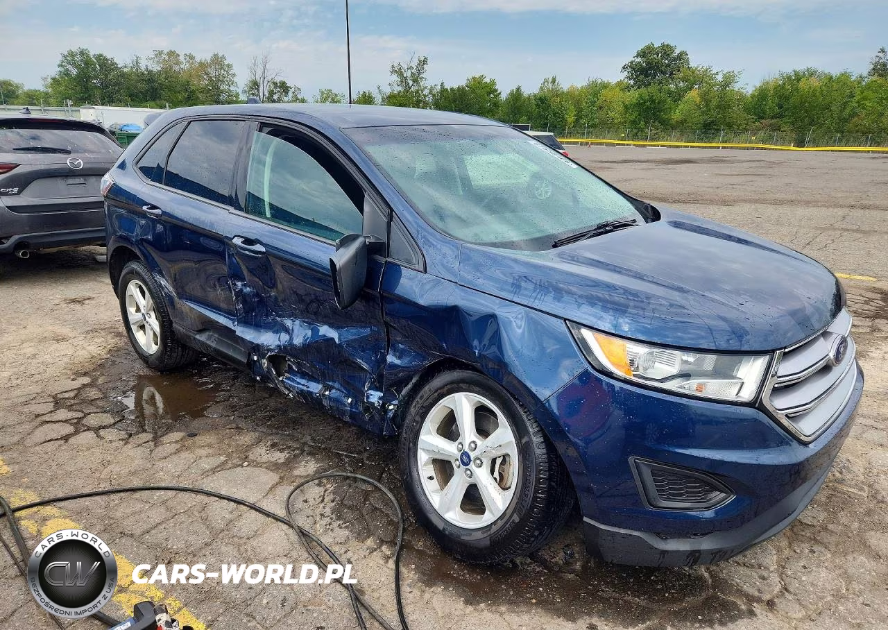 2017 Ford Edge Se VIN:2FMPK4G98HBC48569 - 4