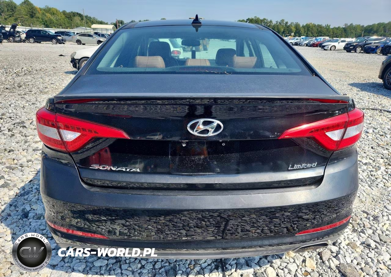 2015 Hyundai Sonata Limited VIN:5NPE34AF2FH078945 - 6