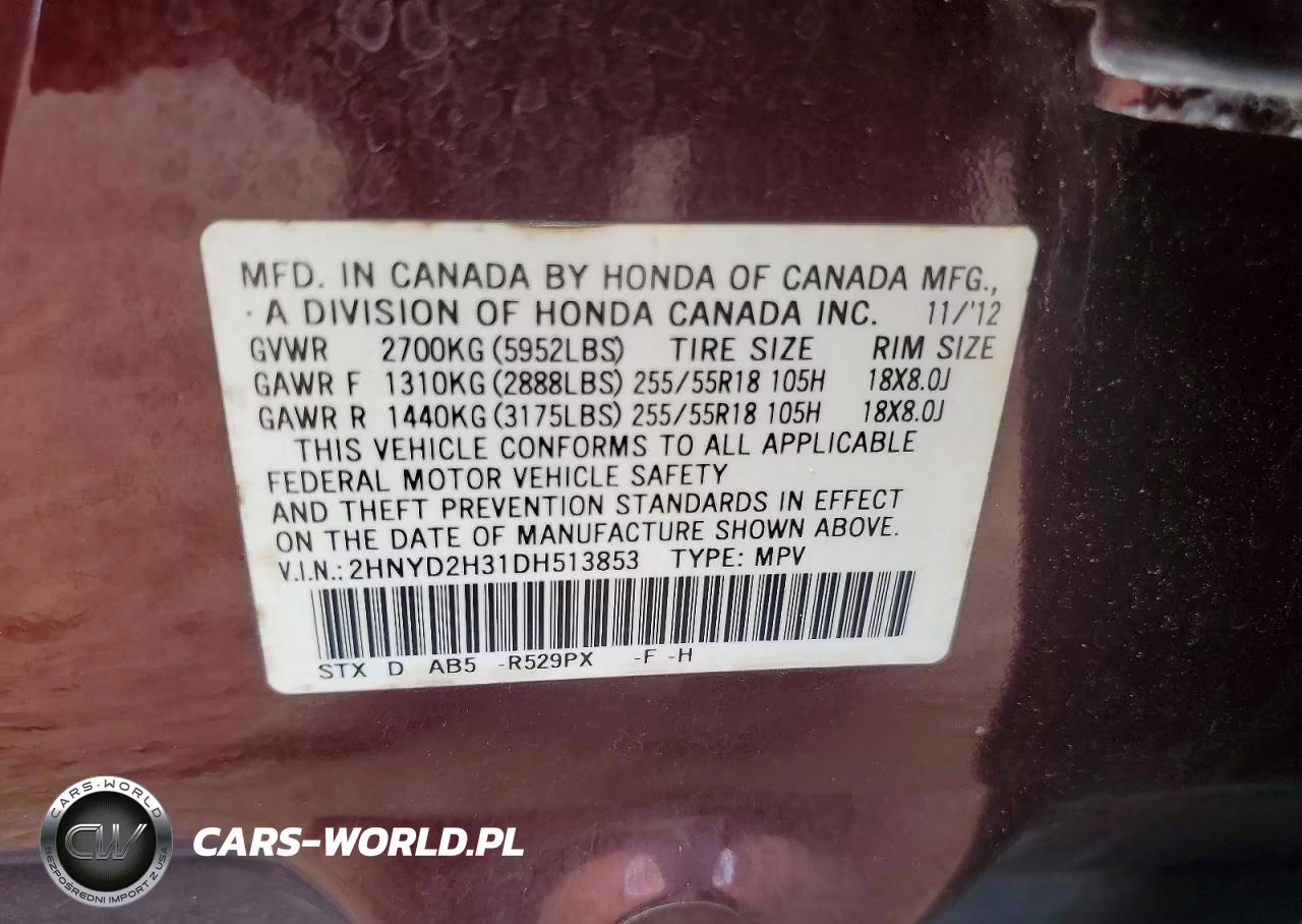 2013 Acura Mdx Technology VIN:2HNYD2H31DH513853 - 12