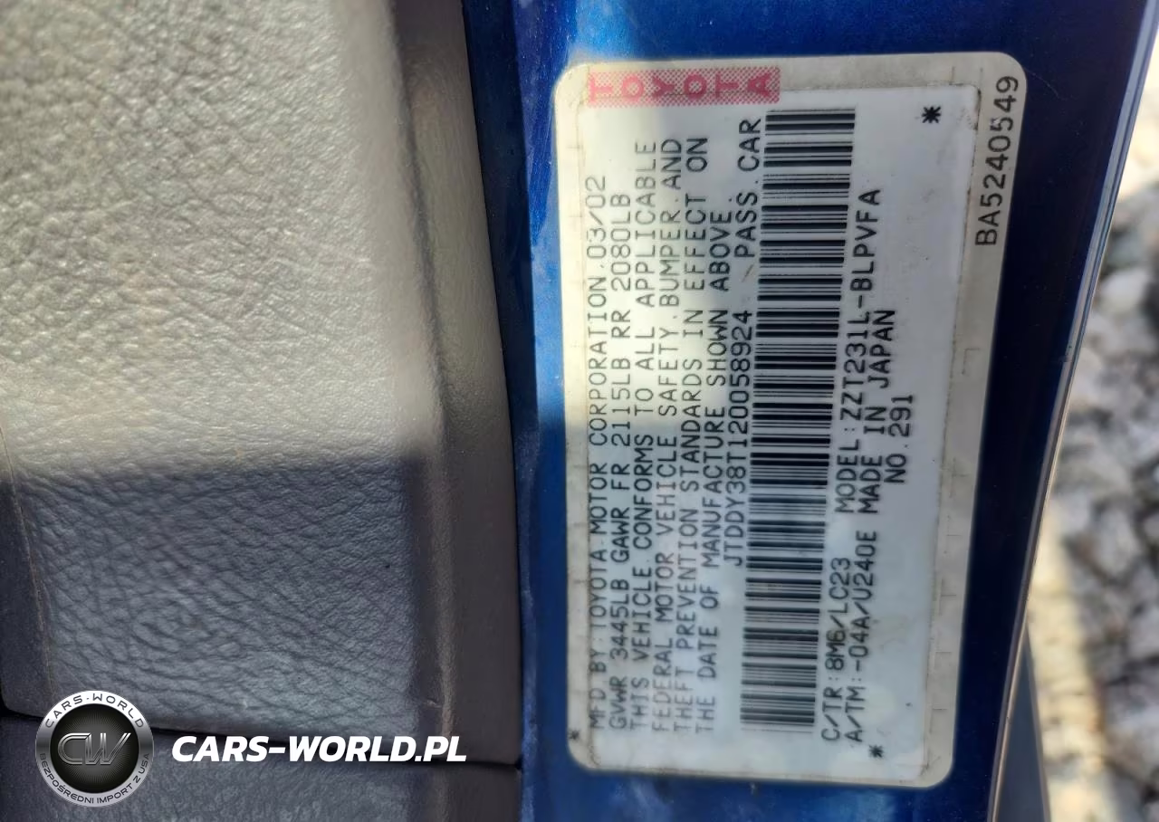 2002 Toyota Celica Gt-S VIN:JTDDY38T120058924 - 12