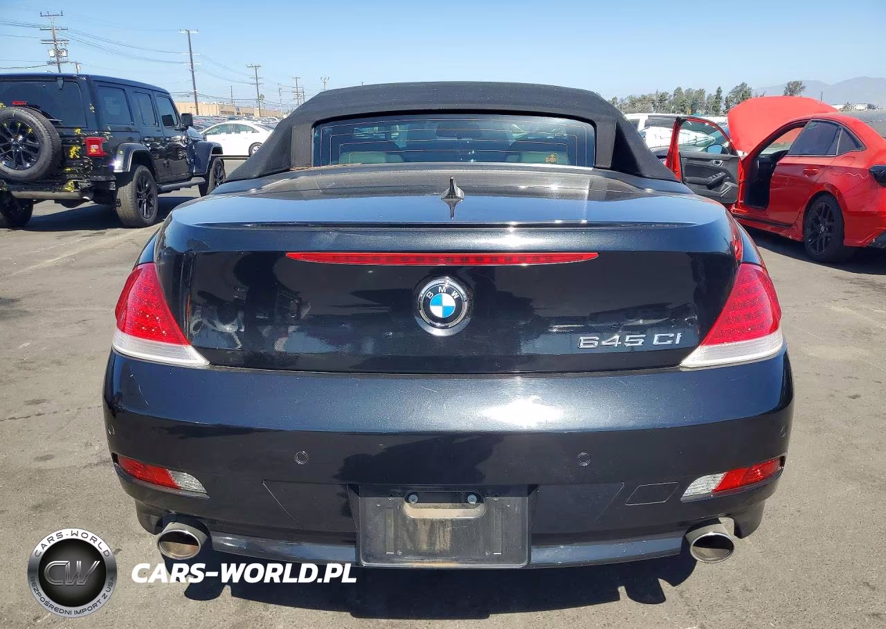 2005 BMW 645 Ci Automatic VIN:WBAEK73435B323197 - 6