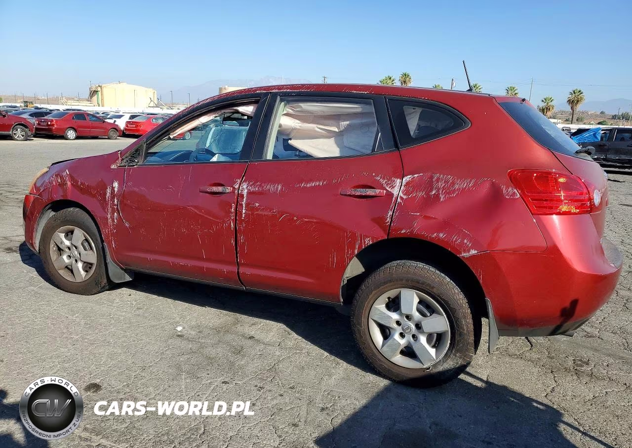 2008 Nissan Rogue S VIN:JN8AS58T38W021738 - 2