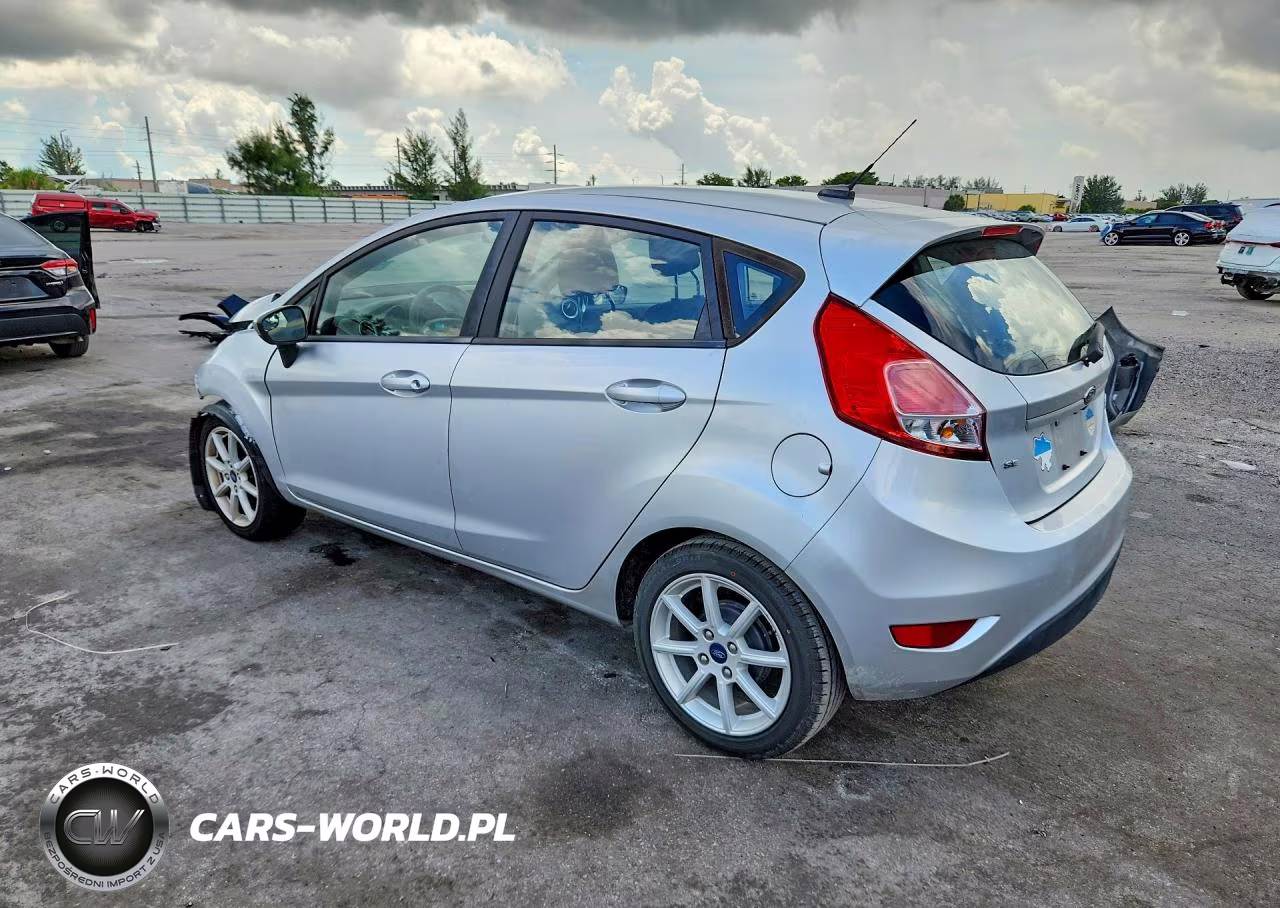 2019 Ford Fiesta Se VIN:3FADP4EJ9KM107382 - 2