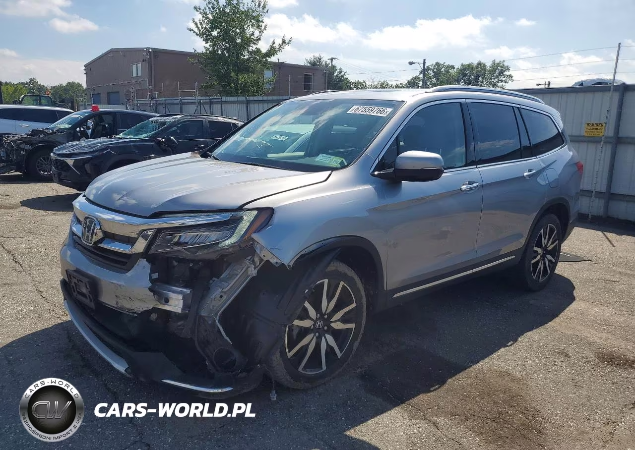 2021 Honda Pilot Touring VIN:5FNYF6H98MB033049 - 1