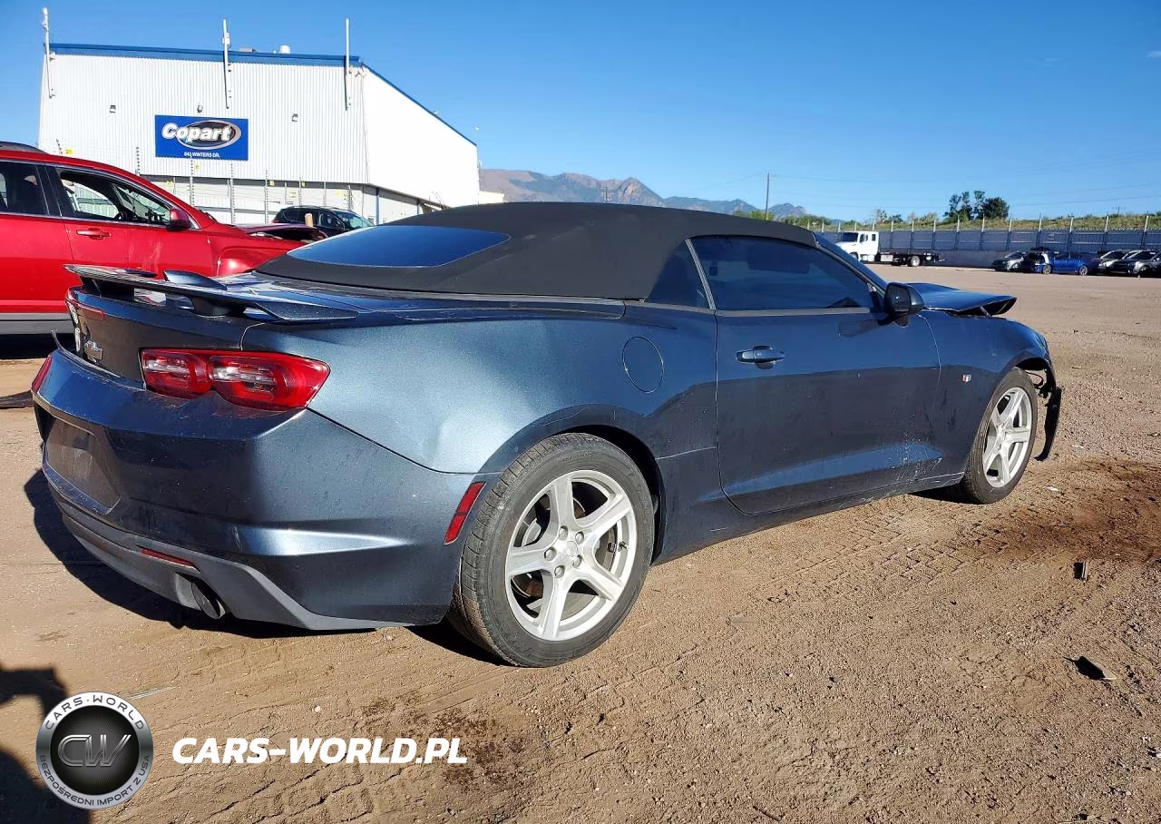 2020 Chevrolet Camaro Ls VIN:1G1FB3DS5L0111660 - 3