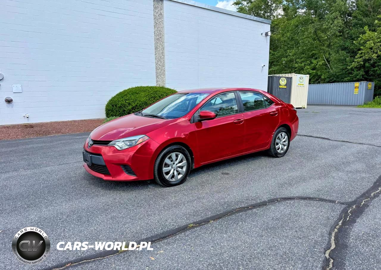 2014 Toyota Corolla Le VIN:2T1BURHEXEC105935 - 2
