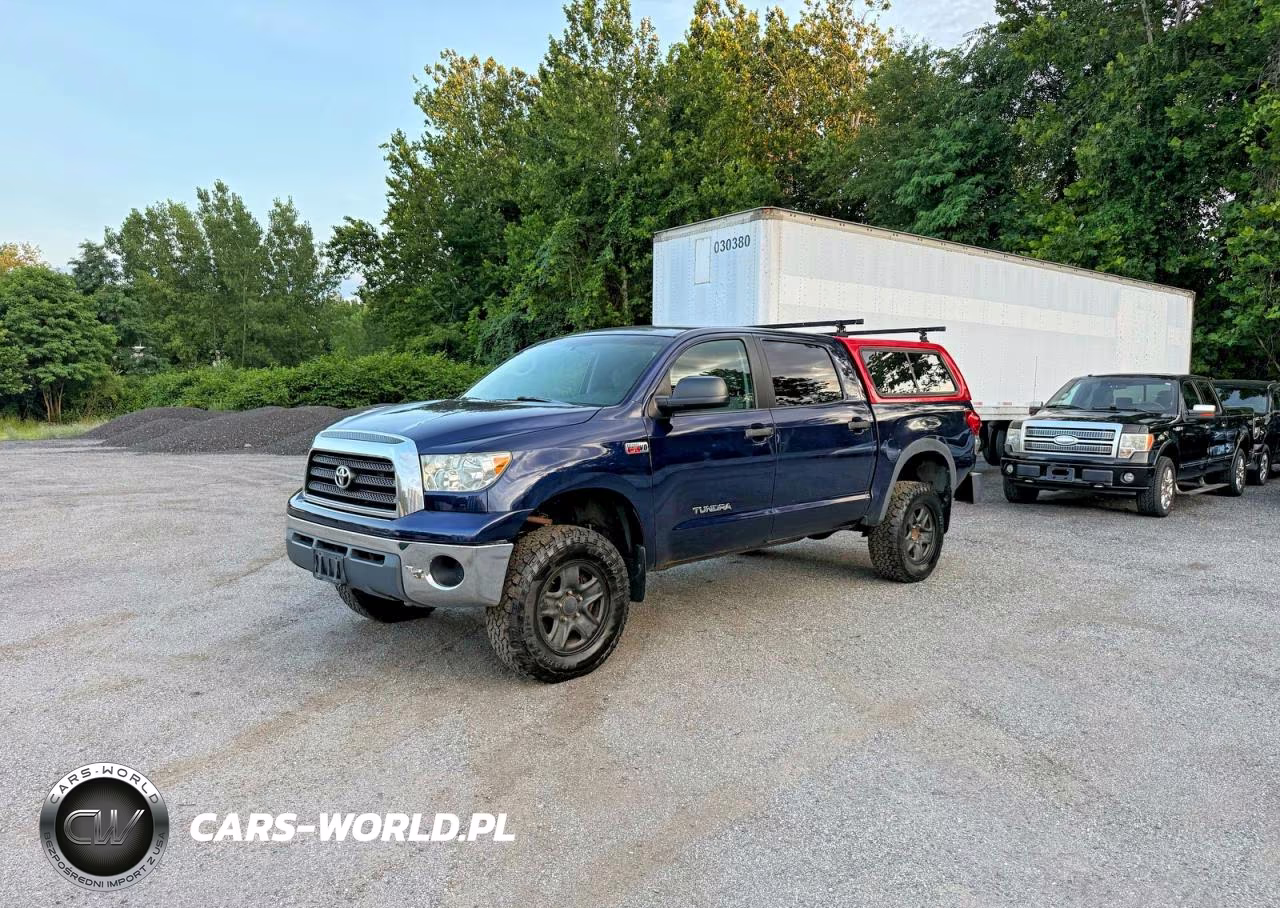 2007 Toyota Tundra Crewmax Sr5 VIN:5TBDV54167S462078 - 2