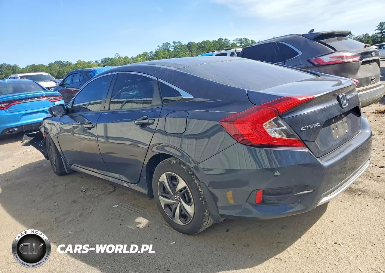 2020 Honda Civic Lx VIN:2HGFC2F65LH542902 - 2