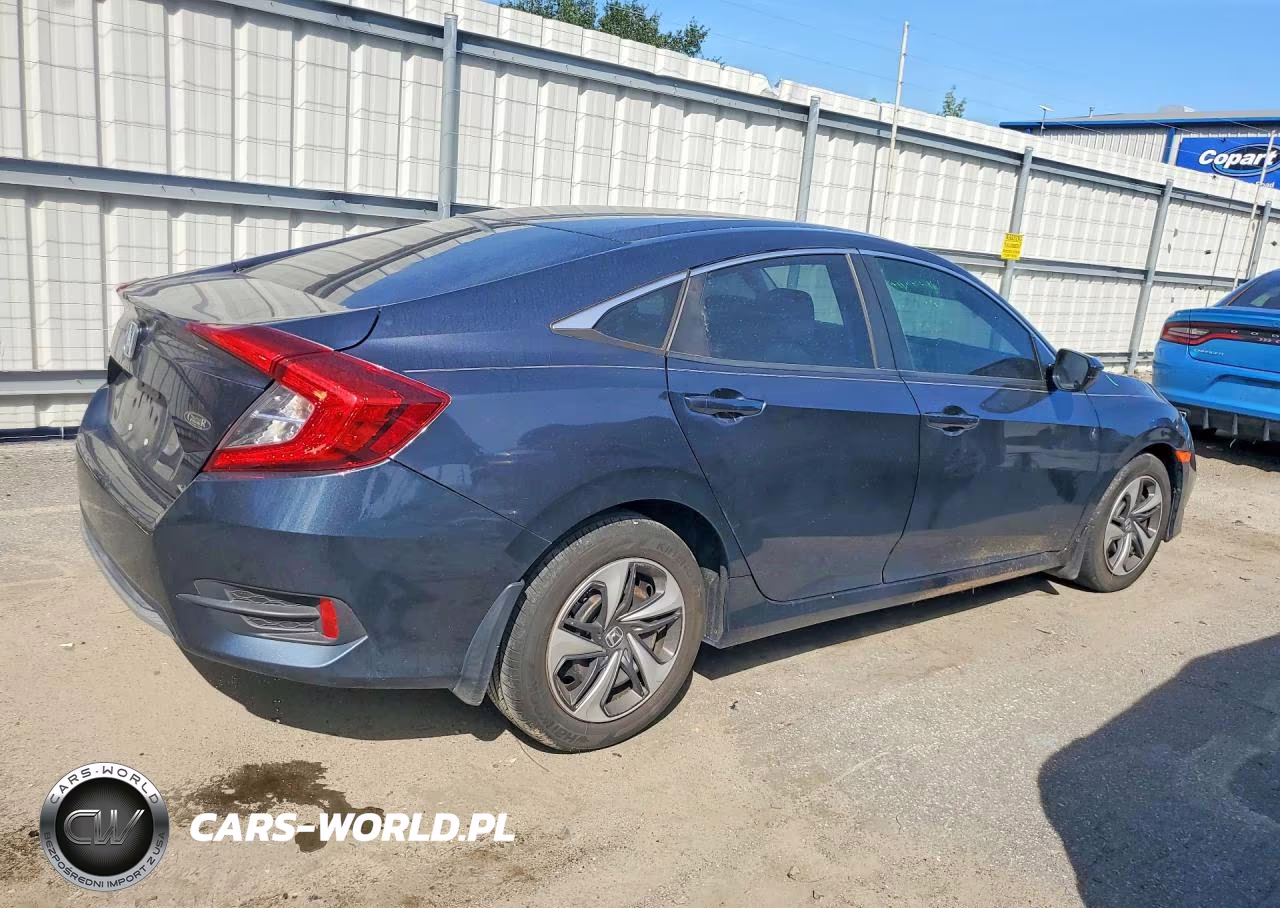 2020 Honda Civic Lx VIN:2HGFC2F65LH542902 - 3