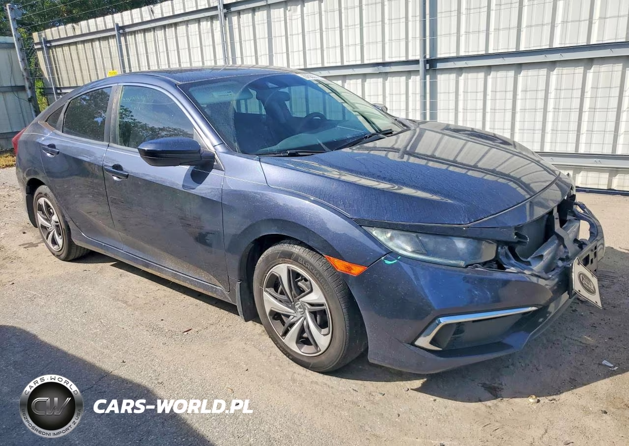 2020 Honda Civic Lx VIN:2HGFC2F65LH542902 - 4
