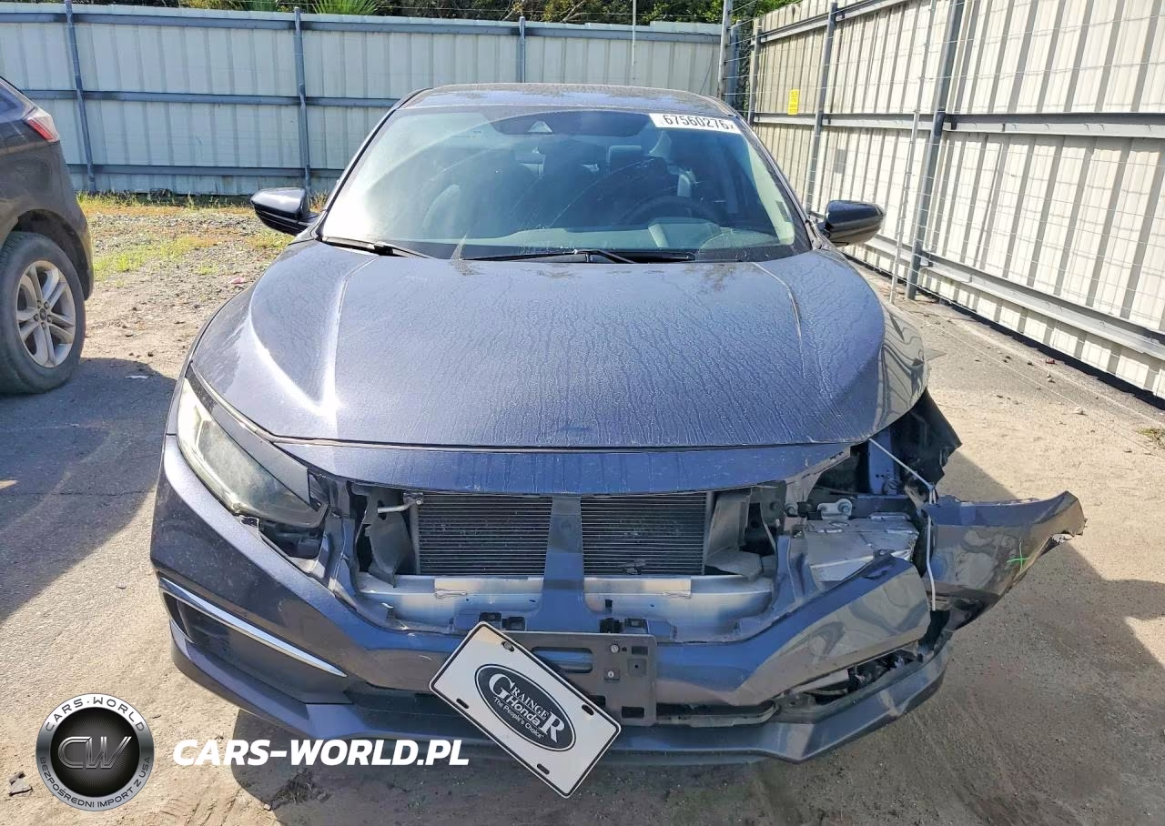 2020 Honda Civic Lx VIN:2HGFC2F65LH542902 - 5