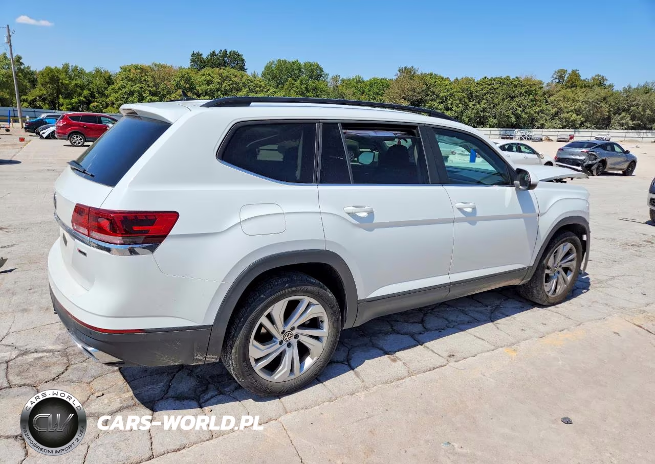 2021 Volkswagen Atlas Se VIN:1V2HR2CAXMC511128 - 3