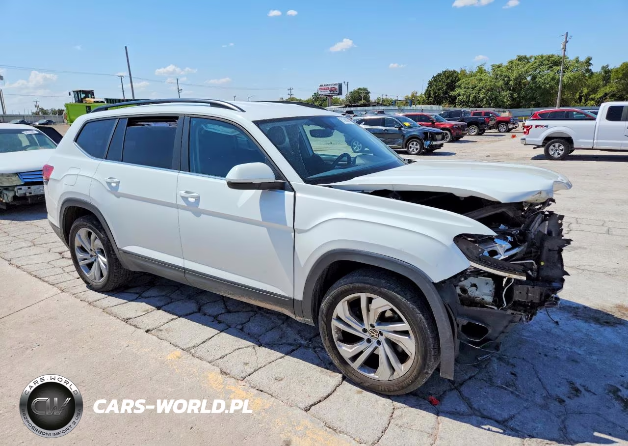 2021 Volkswagen Atlas Se VIN:1V2HR2CAXMC511128 - 4