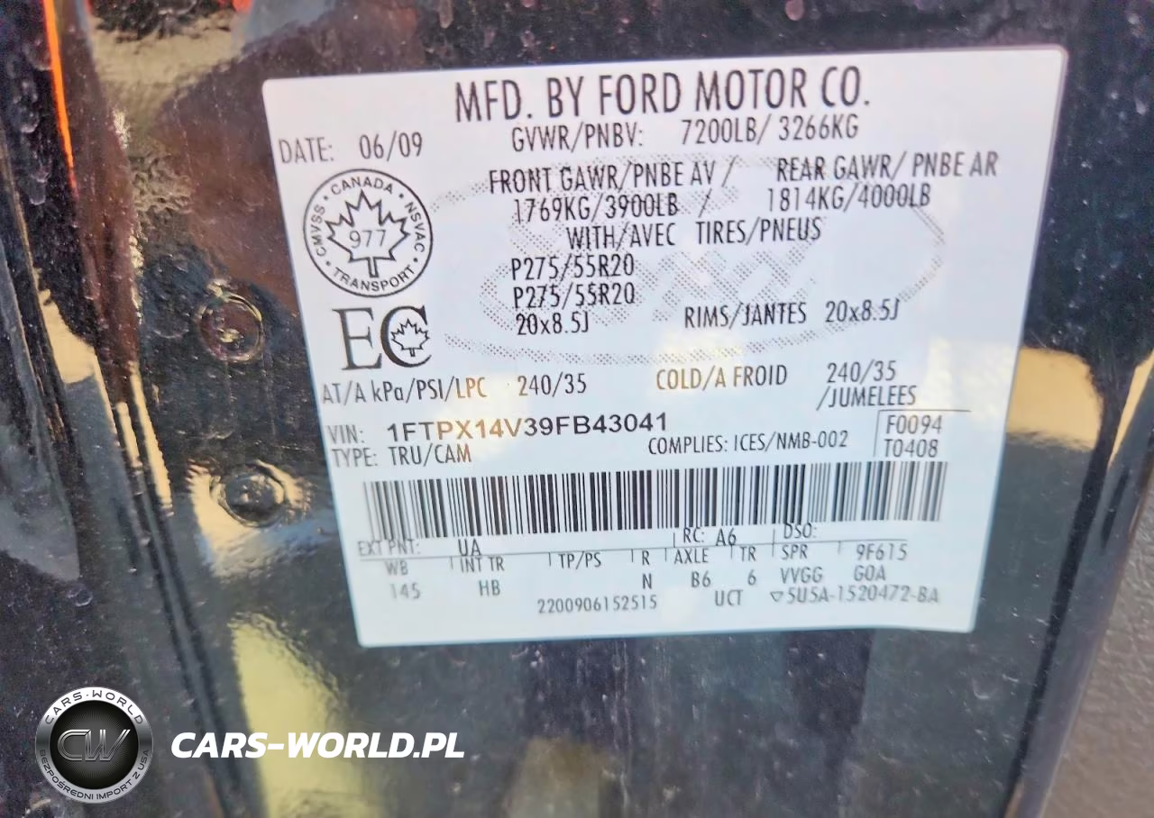 2009 Ford F150 Super Cab VIN:1FTPX14V39FB43041 - 12