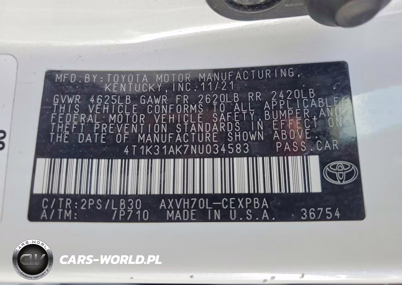 2022 Toyota Camry Xse VIN:4T1K31AK7NU034583 - 13
