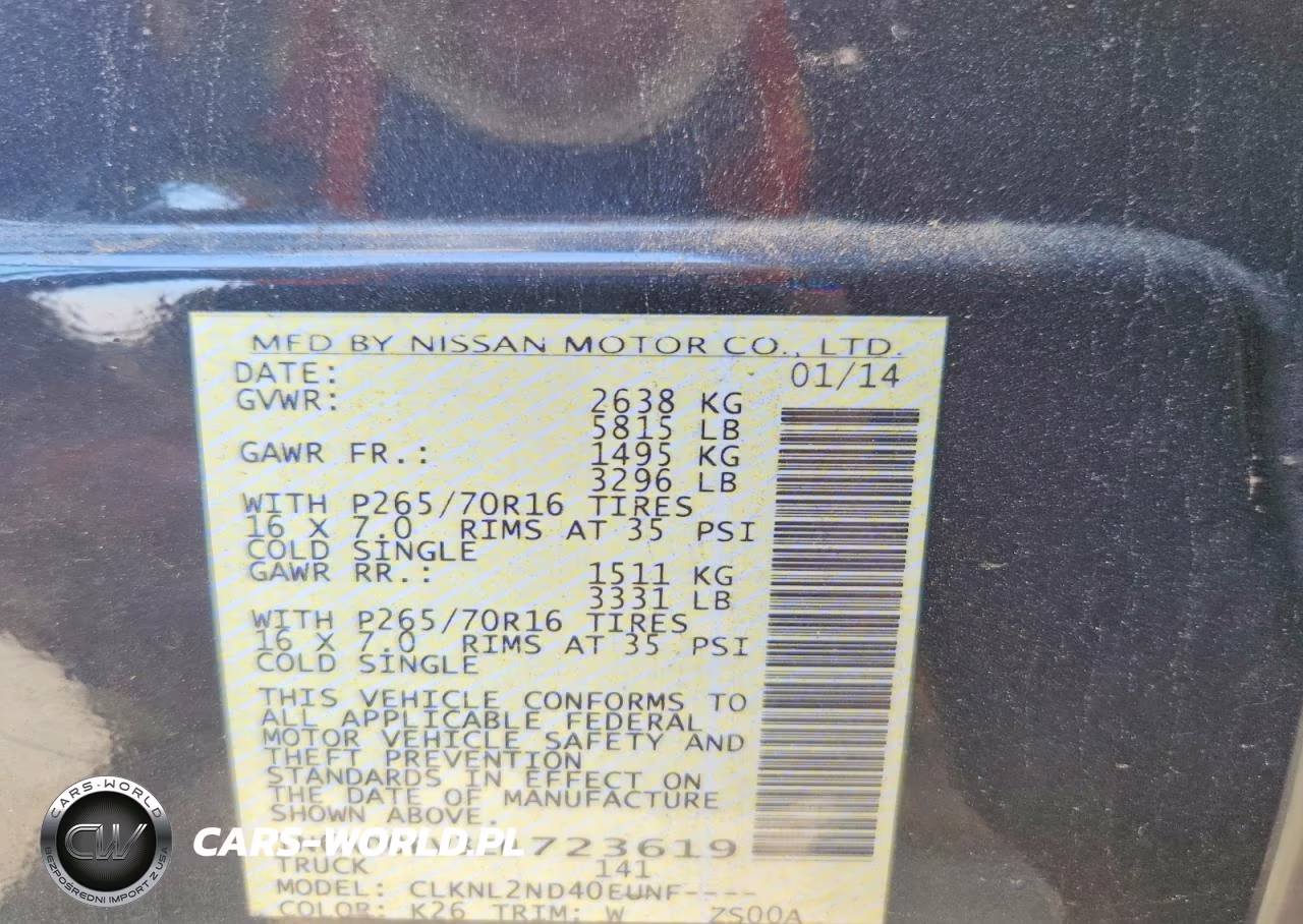 2014 Nissan Frontier S VIN:1N6AD0EV3EN723619 - 12