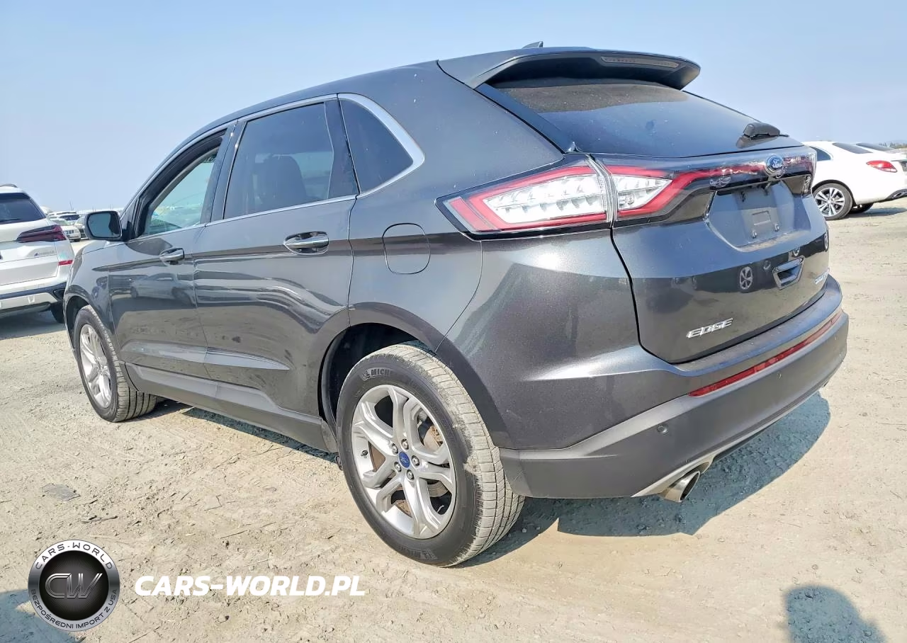 2015 Ford Edge Titanium VIN:2FMTK3K81FBC11500 - 2