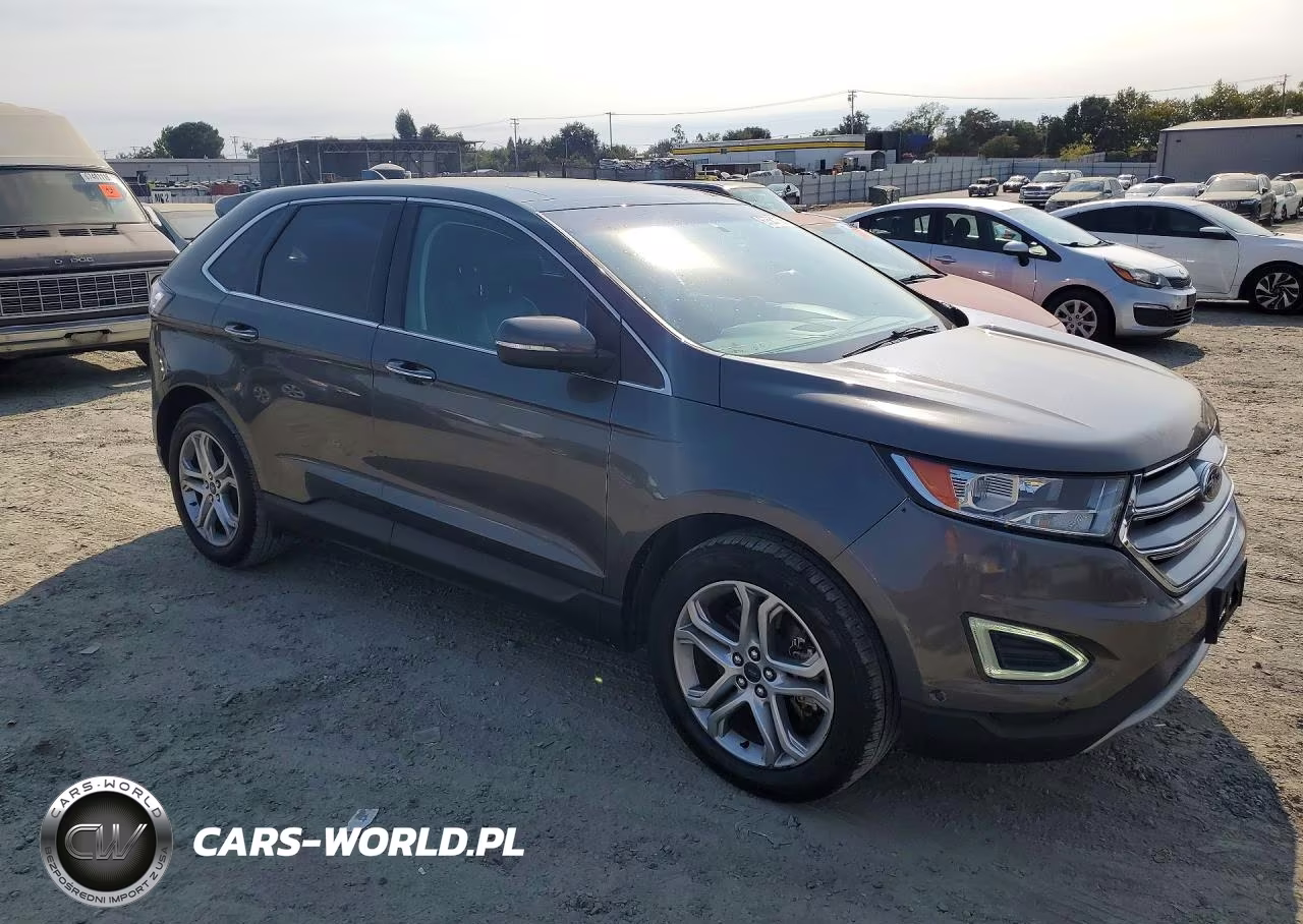2015 Ford Edge Titanium VIN:2FMTK3K81FBC11500 - 4