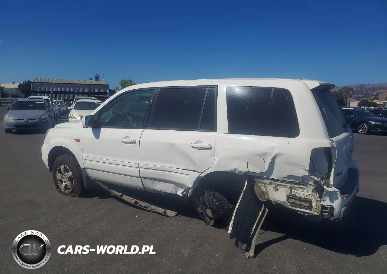 2006 Honda Pilot Ex VIN:2HKYF18446H545550 - 2
