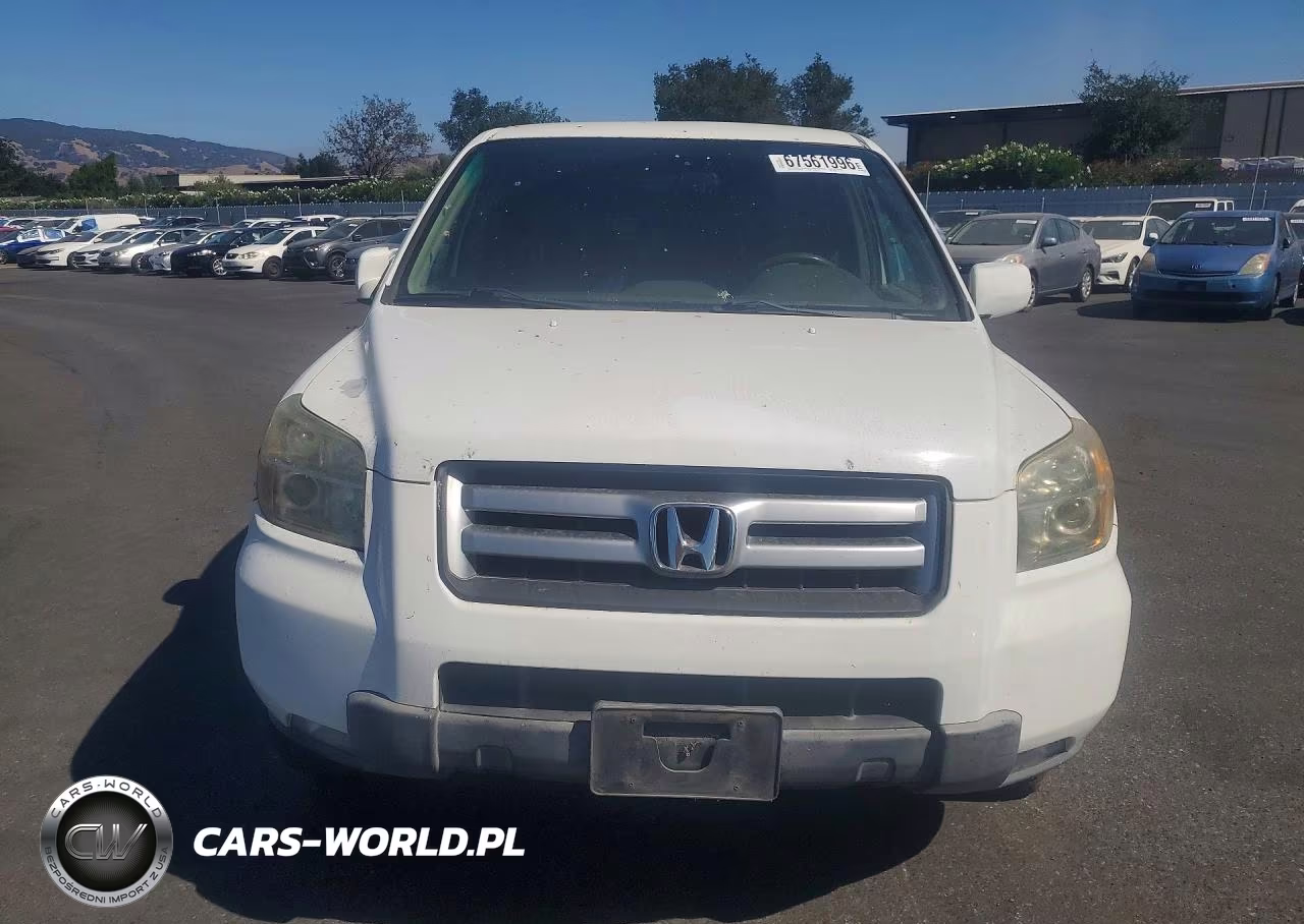 2006 Honda Pilot Ex VIN:2HKYF18446H545550 - 5