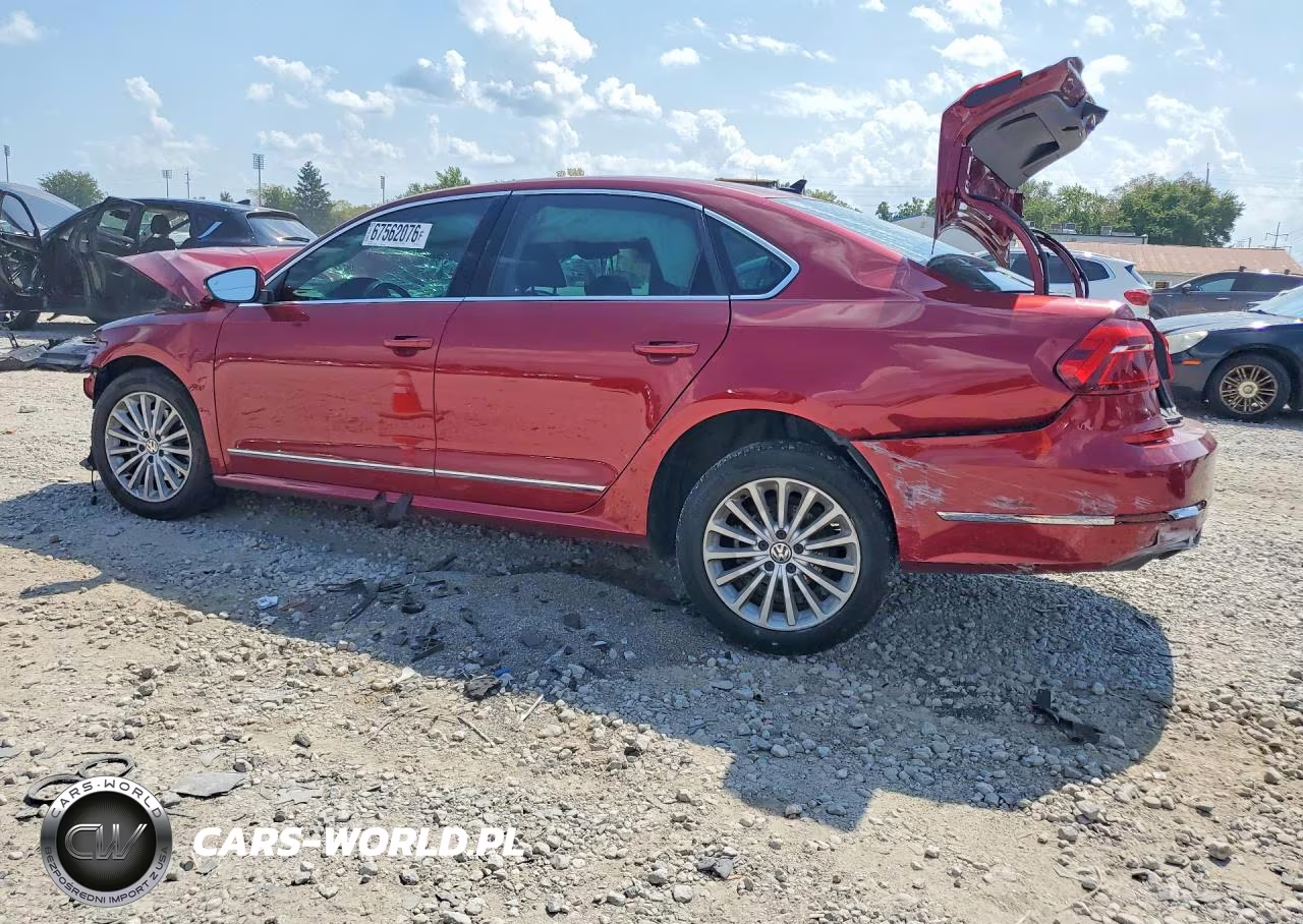 2017 Volkswagen Passat Se VIN:1VWBT7A34HC086244 - 2