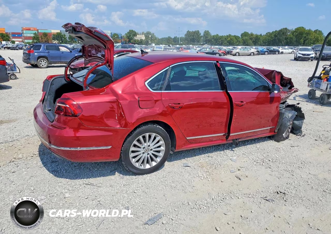 2017 Volkswagen Passat Se VIN:1VWBT7A34HC086244 - 3