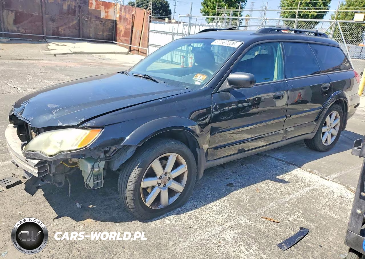 2008 Subaru Outback 2.5I VIN:4S4BP61C887307267 - 1