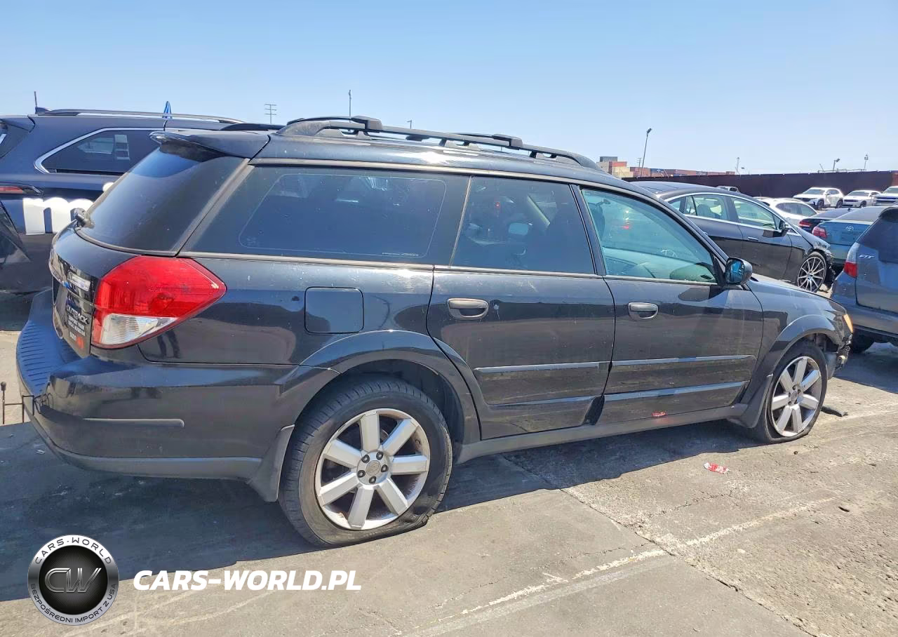 2008 Subaru Outback 2.5I VIN:4S4BP61C887307267 - 3