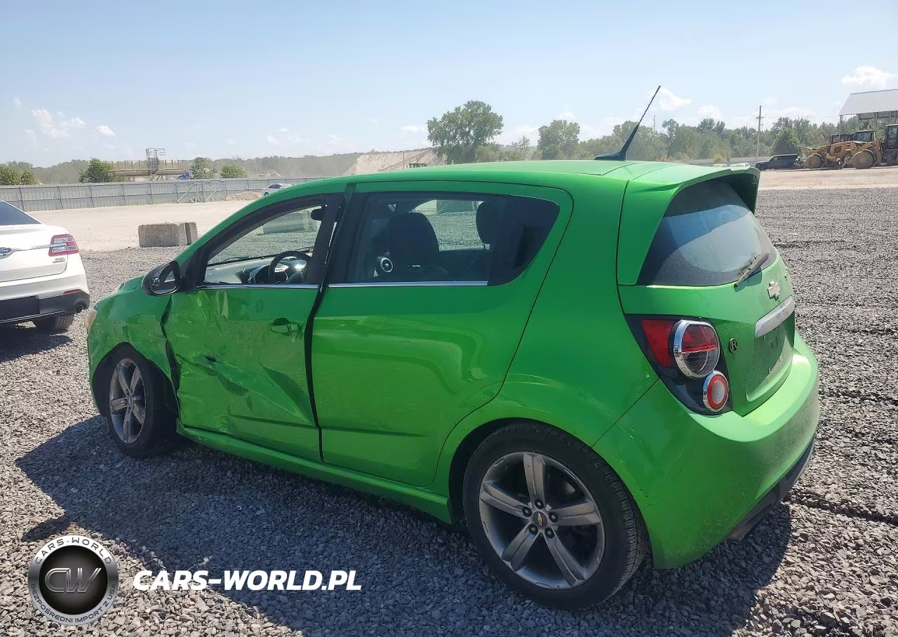 2014 Chevrolet Sonic Rs VIN:1G1JG6SB1E4237610 - 2