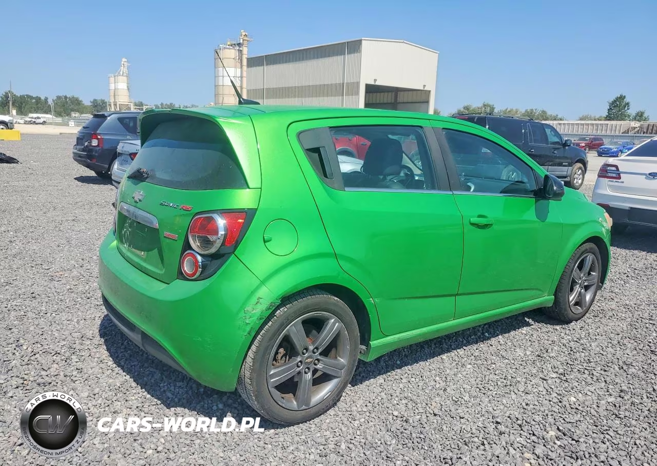 2014 Chevrolet Sonic Rs VIN:1G1JG6SB1E4237610 - 3