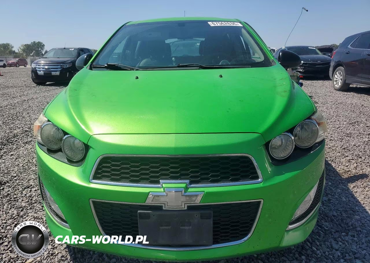 2014 Chevrolet Sonic Rs VIN:1G1JG6SB1E4237610 - 5