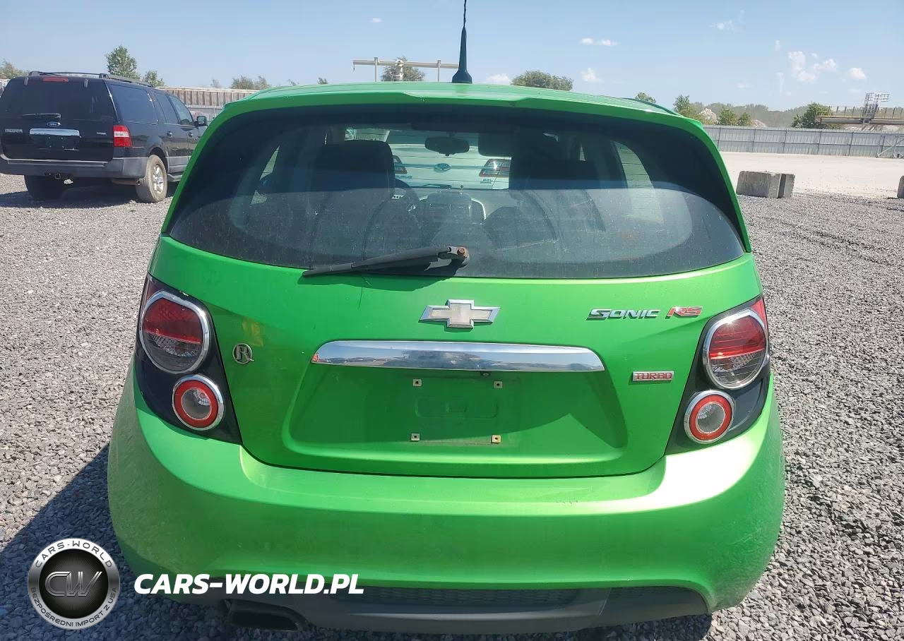 2014 Chevrolet Sonic Rs VIN:1G1JG6SB1E4237610 - 6