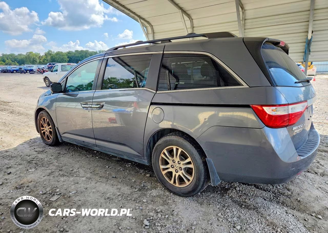 2012 Honda Odyssey Exl VIN:5FNRL5H65CB023851 - 2