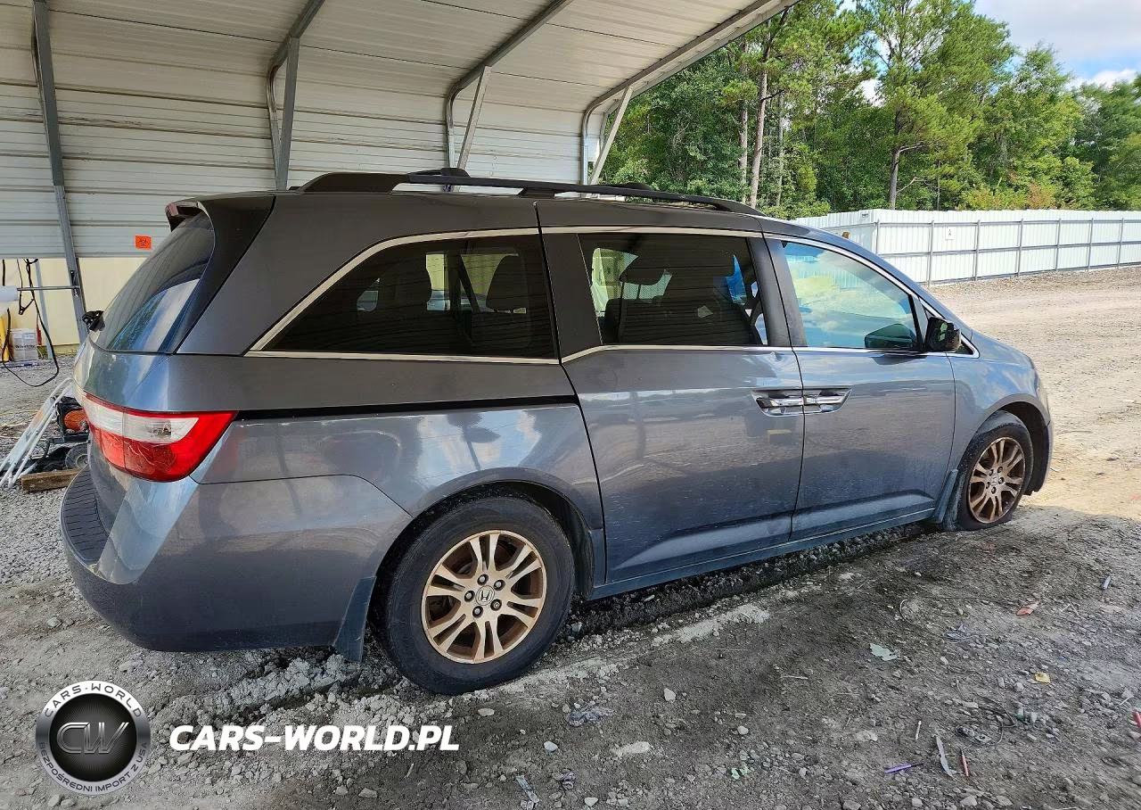 2012 Honda Odyssey Exl VIN:5FNRL5H65CB023851 - 3
